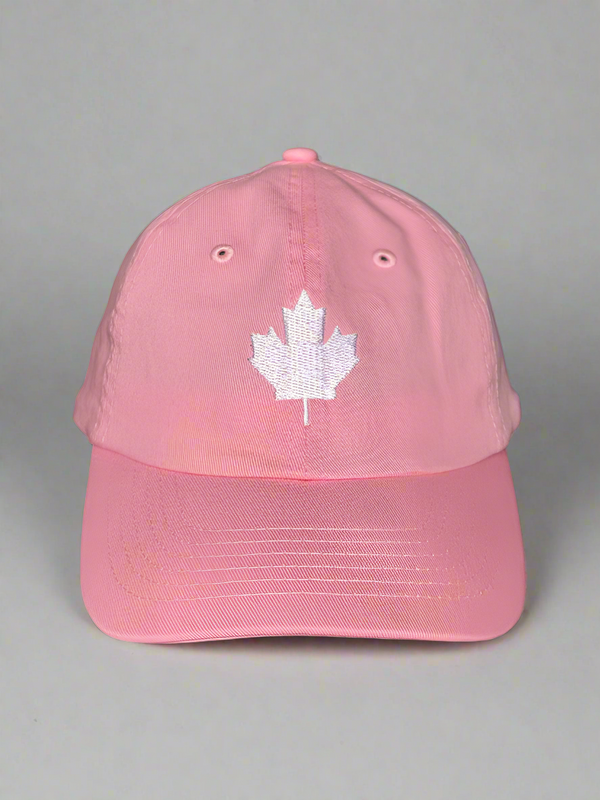 Maple Leaf Embroidered - Unisex Baseball Hat