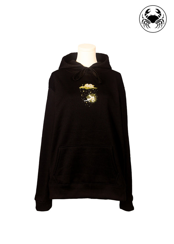 Fairy On A Cloud Embroidered Hoodie - Unisex