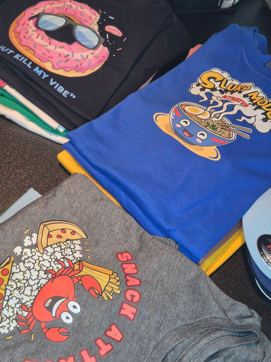 karkata custom printed tee options reference image